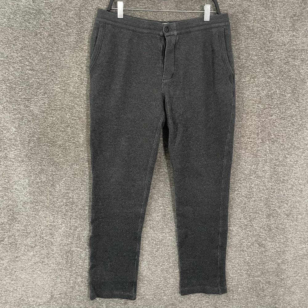 Taylor Stitch Pants Mens Medium Gray Organic Cotton Slim Fit Trouser